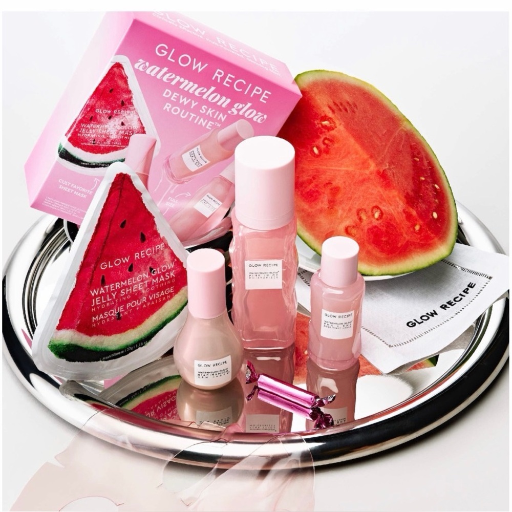 Glow Recipe Watermelon Glow Dewy Skin Routine